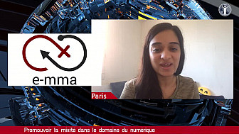 Tv locale Paris : Dipty Chander ' Emma est une association pour les jeunes filles'