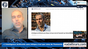 Tv Locale Paris : Jerôme Béranger 'L'intelligence artificielle est dans nos vies'