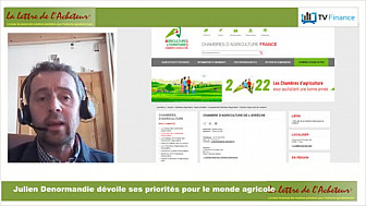Tv Locale Paris : Benoit claret président de la Chambre d'Agriculture de l'Ardèche « 2022, une année pour relever tous les défis »