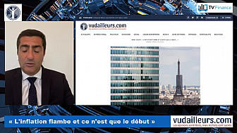 Tv locale Paris : Marc Touati 'l'inflation flambe et ce n'est qu'un début